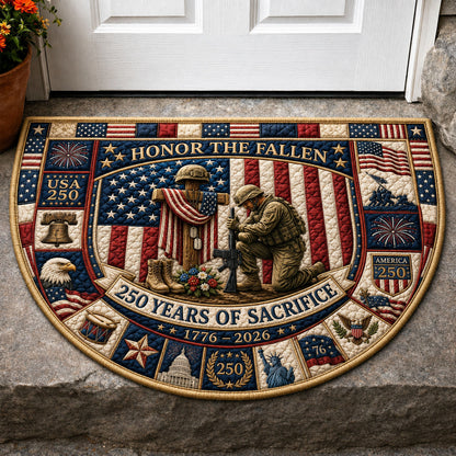 Honor The Fallen Quilted Welcome Mat GFTOPND150