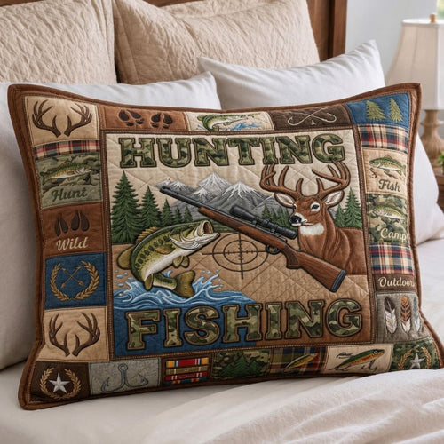Hunting And Fishing Bedding Pillow Case GFTOPND1524 C2