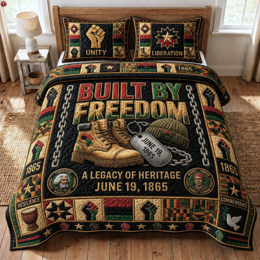 A Legacy Of Heritage 3-Piece Quilted Bedding Set GFTOPND158
