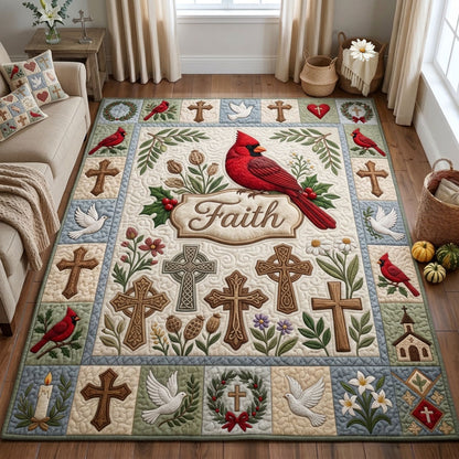 Cardinal Faith Area Rug GFTOPND1589