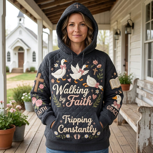 Walking By Faith Hoodie GFTOPND1624
