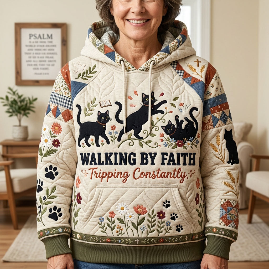 Walking By Faith Hoodie GFTOPND1625