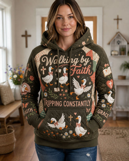 Walking By Faith Hoodie GFTOPND1626