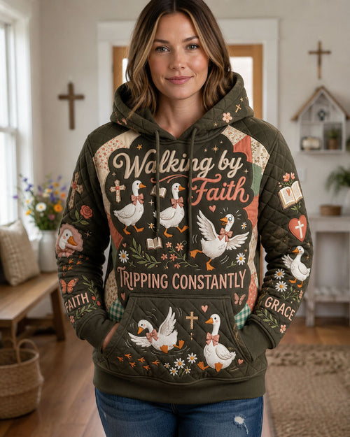 Walking By Faith Hoodie GFTOPND1626
