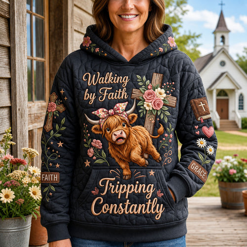 Walking By Faith Hoodie GFTOPND1627