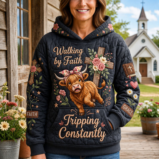 Walking By Faith Hoodie GFTOPND1627