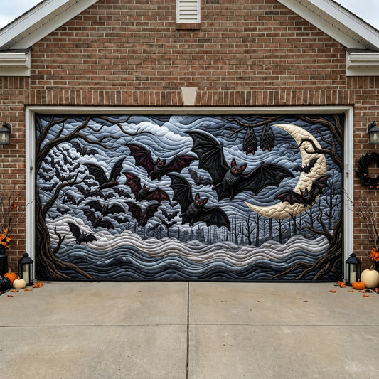 Bat Cave Garage Door Banner GFTOPND1644
