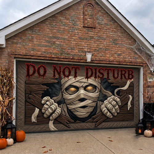Do Not Disturb Garage Door Banner GFTOPND1647