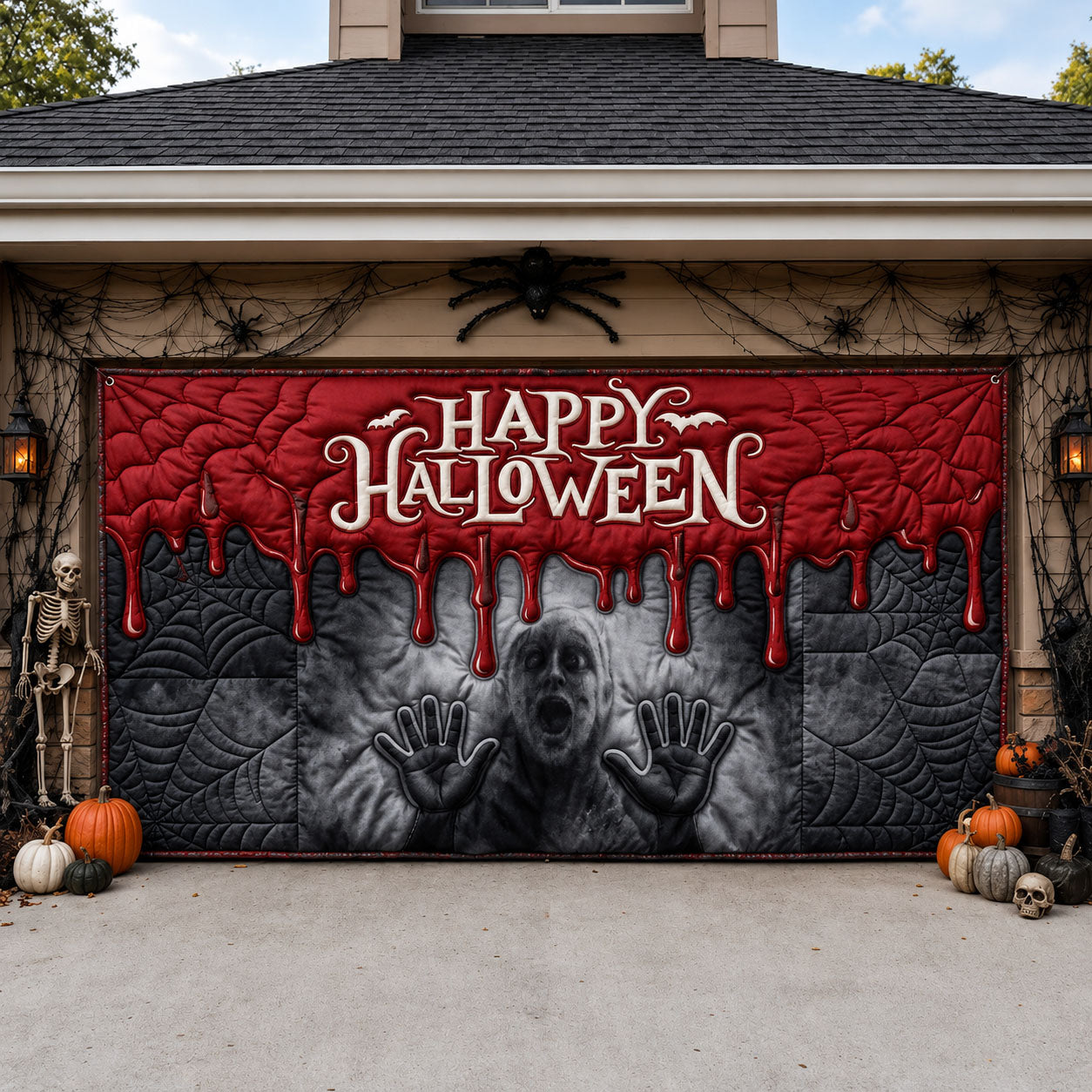 Happy Halloween Garage Door Banner GFTOPND1648