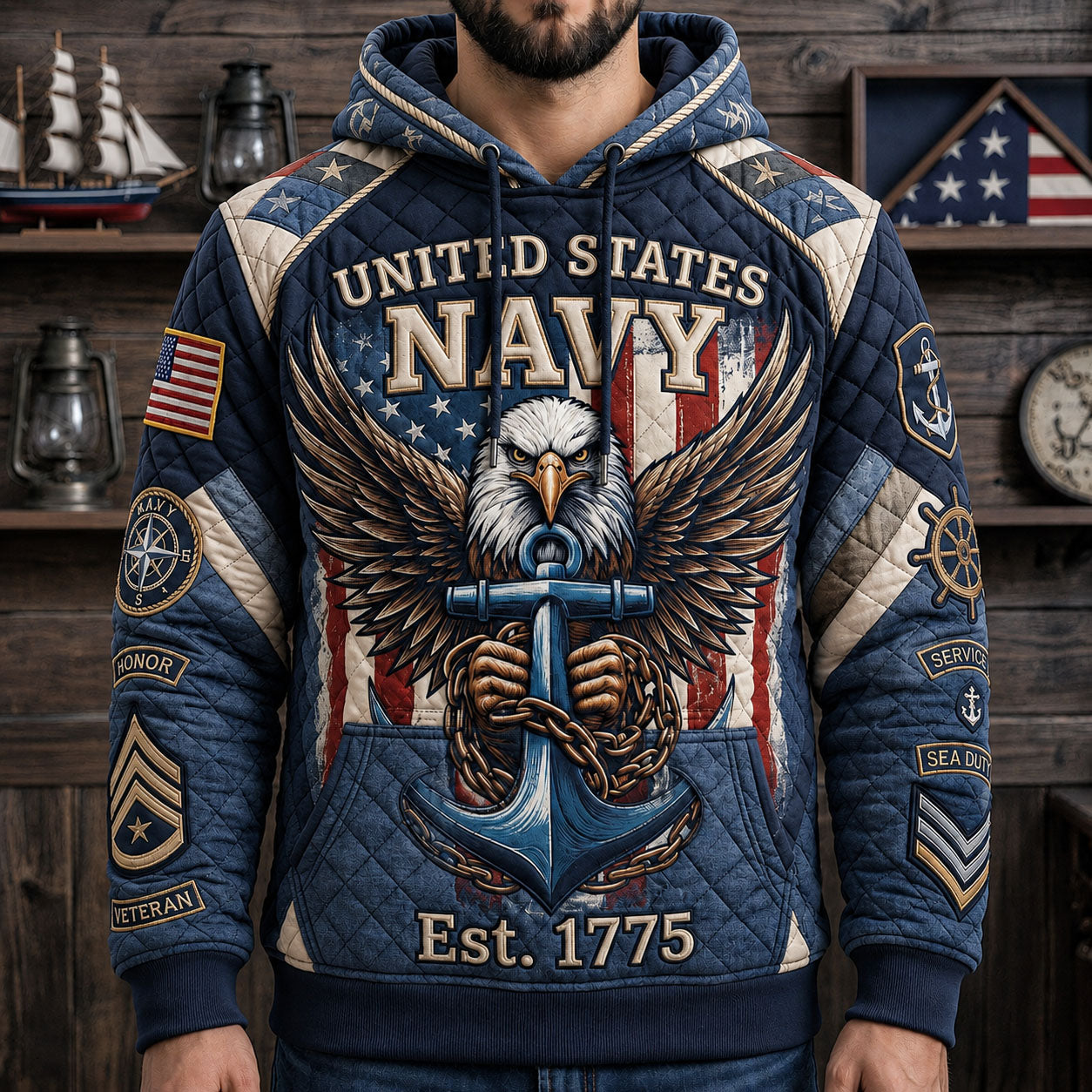 US Marine Hoodie GFTOPND1748