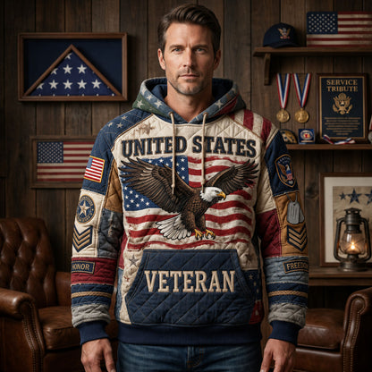 United States Veteran Hoodie GFTOPND1749