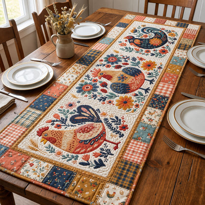 Chicken Quilted Table Runner GFTOPND1798