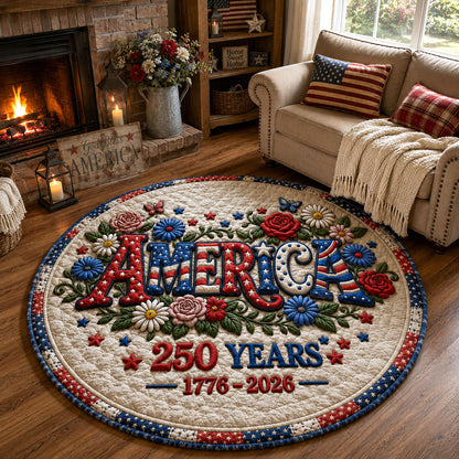 Liberty Legacy Quilted Round Mat GFTOPND18