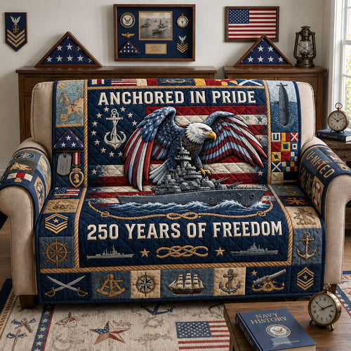 250 Years Of Freedom Quilted Sofa Cover GFTOPND1822