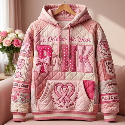 In October We Wear Pink Hoodie GFTOPND1831