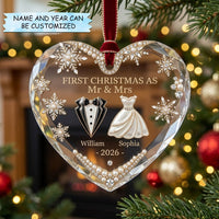 Our First Christmas Christmas Mica Ornament QTCUZ GFTOPND1952