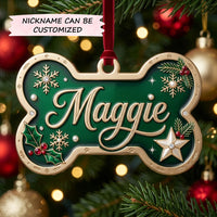 Christmas Bond Christmas Mica Ornament QTCUZ GFTOPND1988