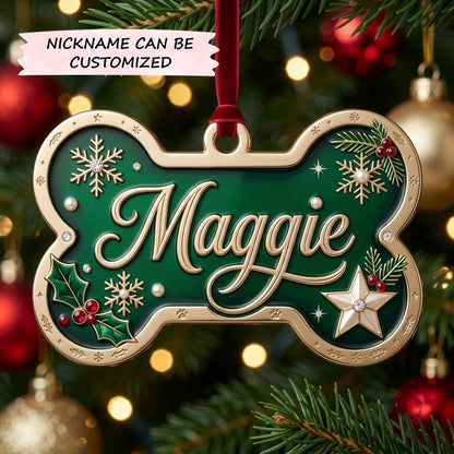 Christmas Pet Christmas Mica Ornament