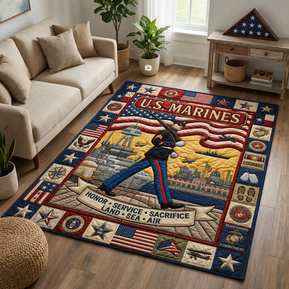 US Marine Corps Area Rug GFTOPND2111