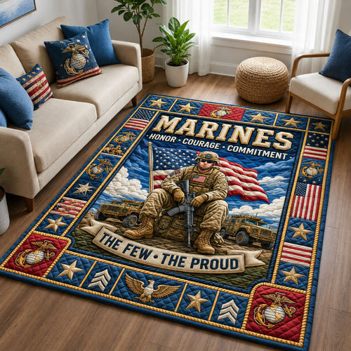 The Few The Proud Area Rug GFTOPND2112
