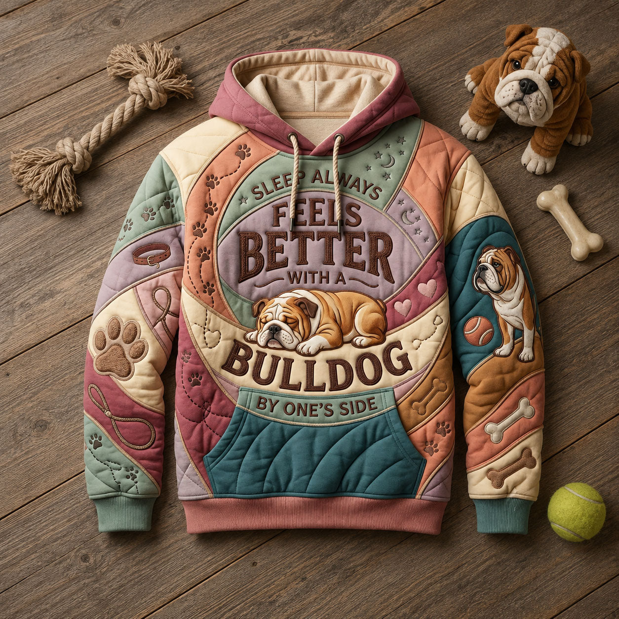 French Bulldog Love Hoodie GFTOPND2146