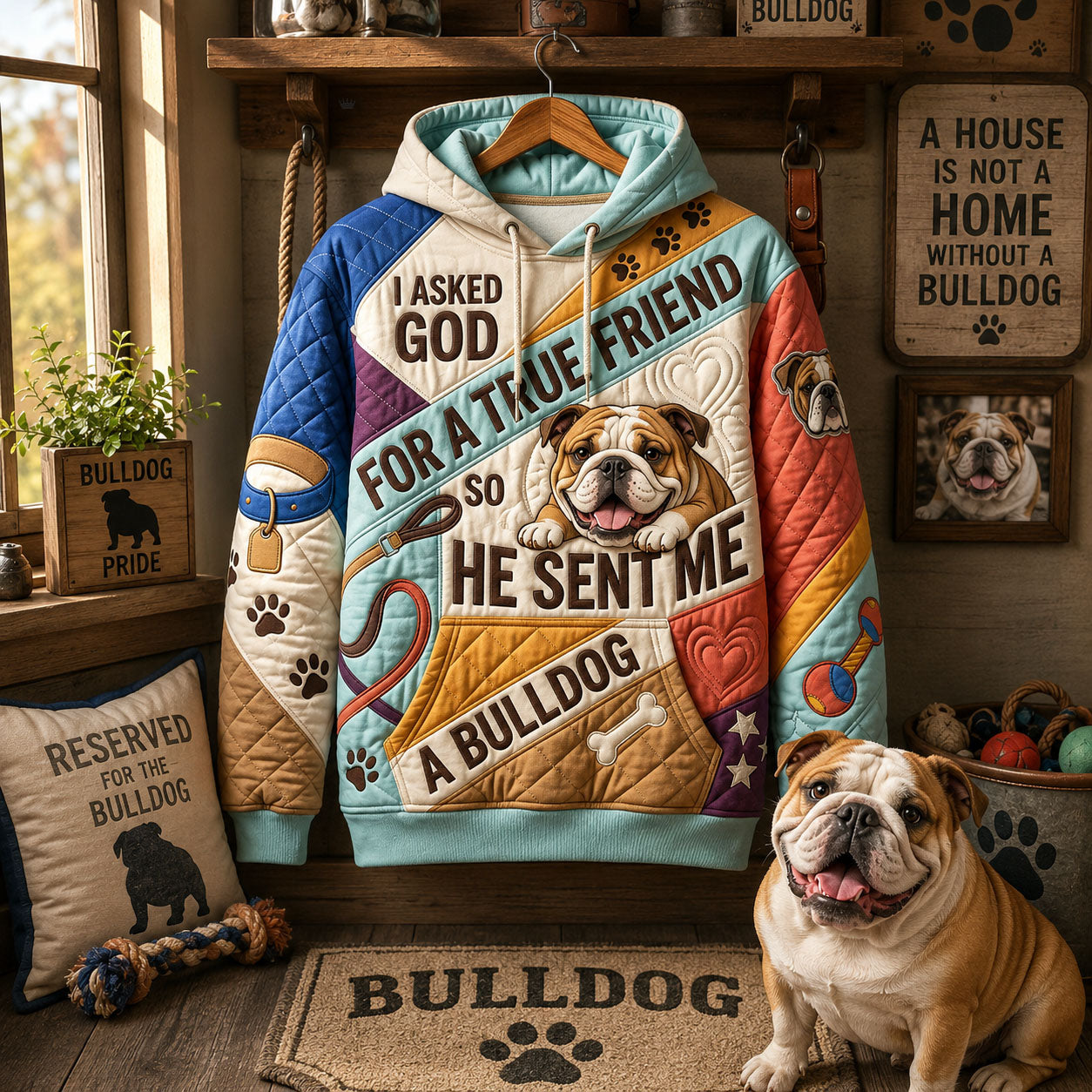 French Bulldog Love Hoodie GFTOPND2147