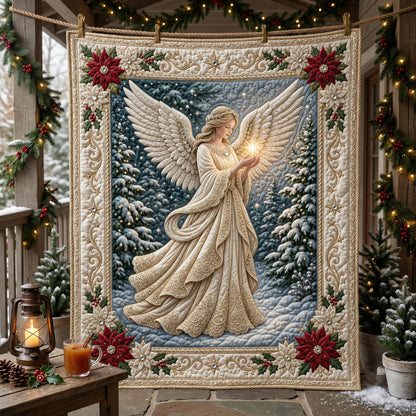 Jeweled Angel Quilted Blanket GFTOPND2223