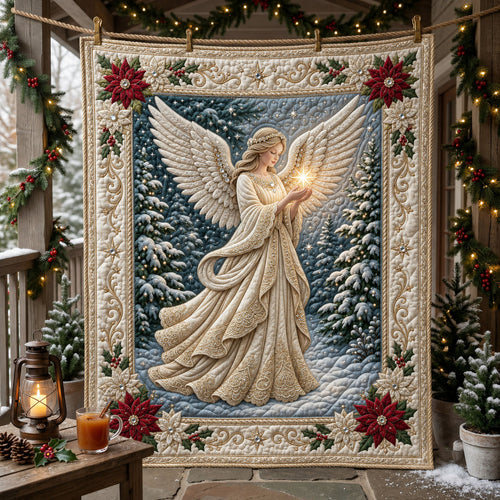 Jeweled Angel Quilted Blanket GFTOPND2223