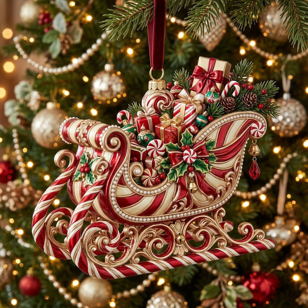 Christmas Collection Christmas Mica Ornament GFTOPND2429