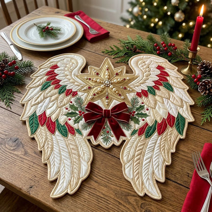Angel Wing Custom Shape Quilted Place Mat GFTOPND2443