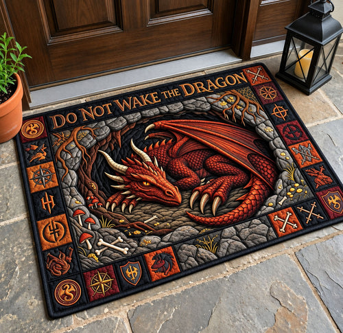 Dont Wake The Dragon Doormat GFTOPND2801