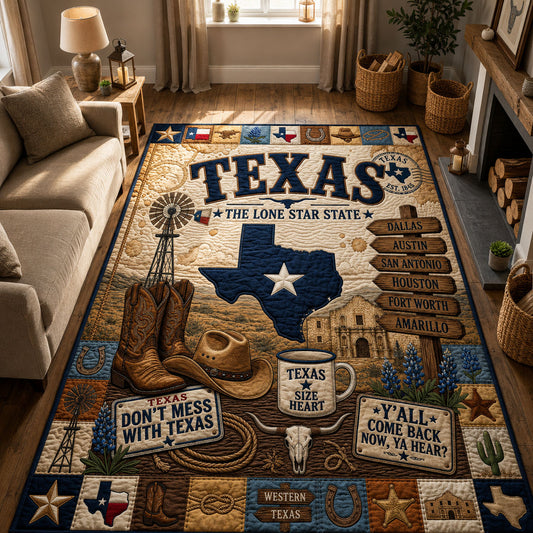 The Lone Star State Area Rug GFTOPND307