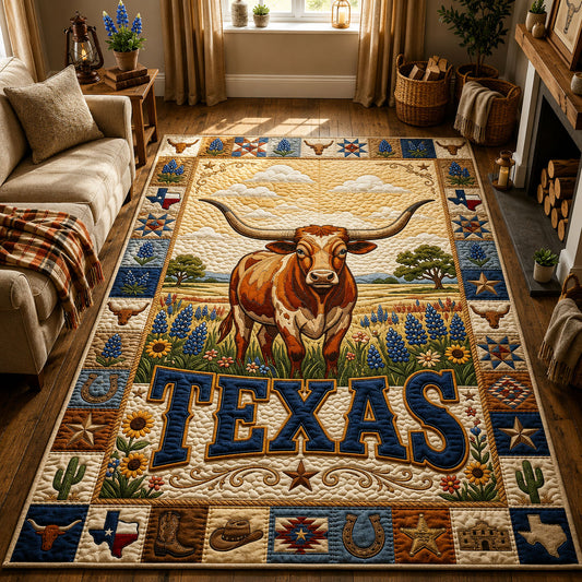 Texas Longhorn Area Rug GFTOPND310