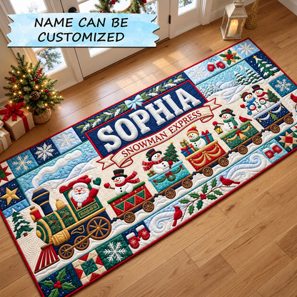 Snow Train Runner Rug QTCUZ GFTOPND3172