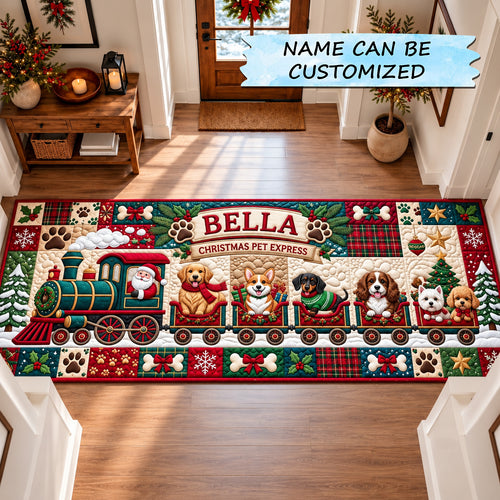 Christmas Friends Runner Rug QTCUZ GFTOPND3173