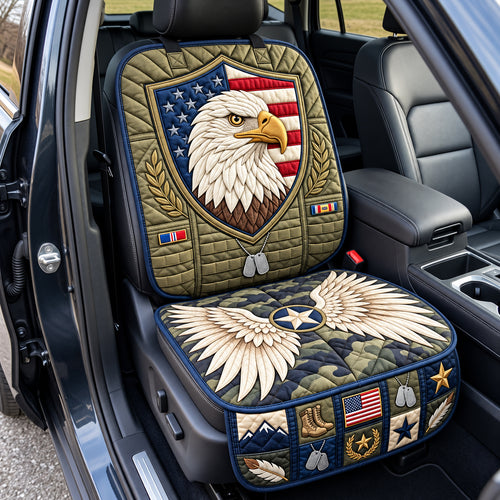 Tactical Eagle Commander Quilted Car Seat Protector GFTOPND3287