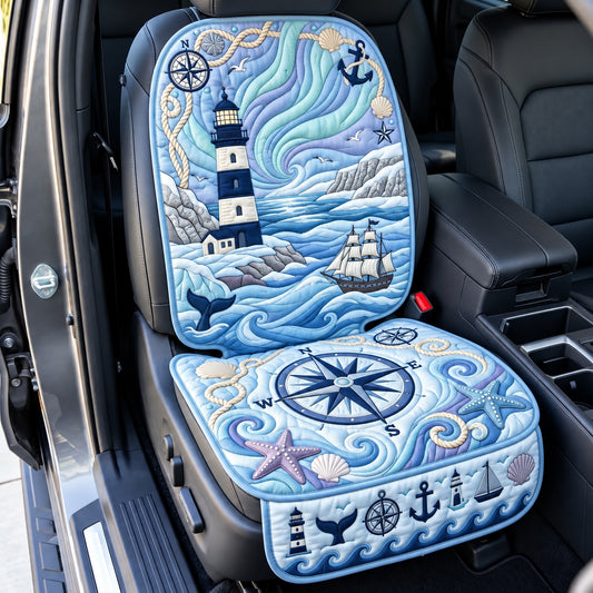 Arctic Lighthouse Quilted Car Seat Protector GFTOPND3354