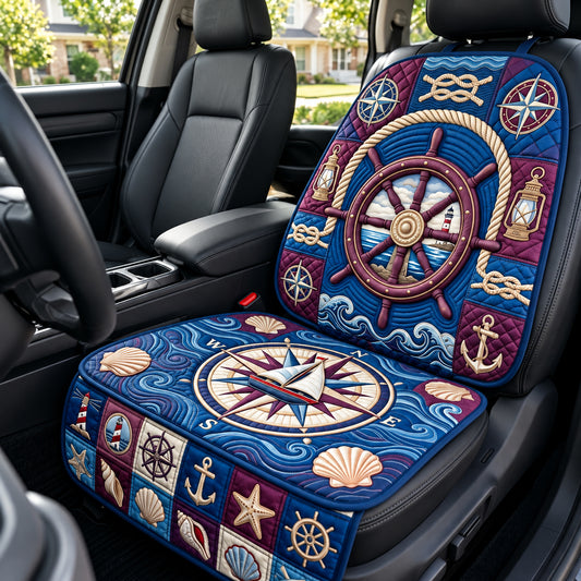 Royal Ocean Captain Quilted Car Seat Protector GFTOPND3356