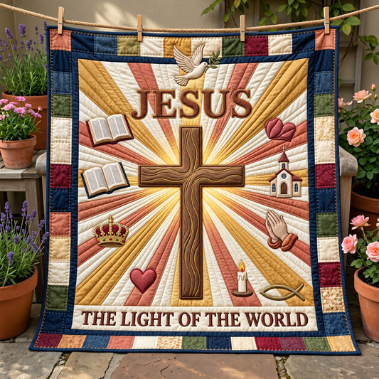 Light Of The World Quilted Blanket GFTOPND3359