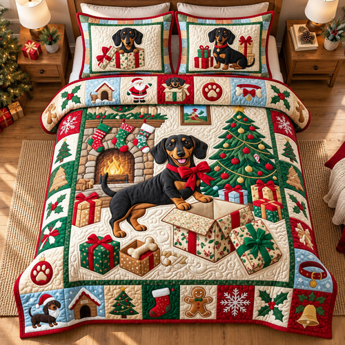 Weenie Little Gift 3-Piece Quilted Bedding Set GFTOPND3381