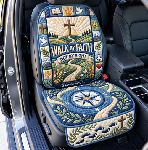 Christian Faith Quilted Car Seat Protector GFTOPND3413