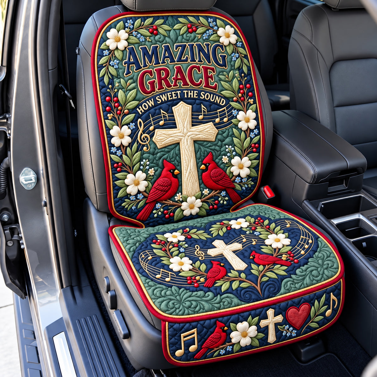 Christian Faith Quilted Car Seat Protector GFTOPND3416