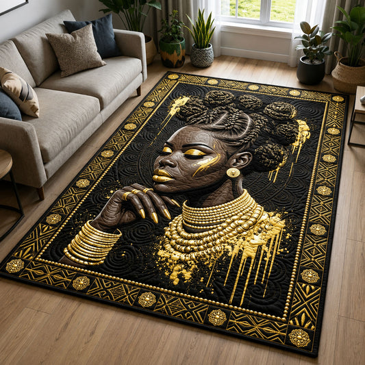 Melanin Queen Area Rug GFTOPND342
