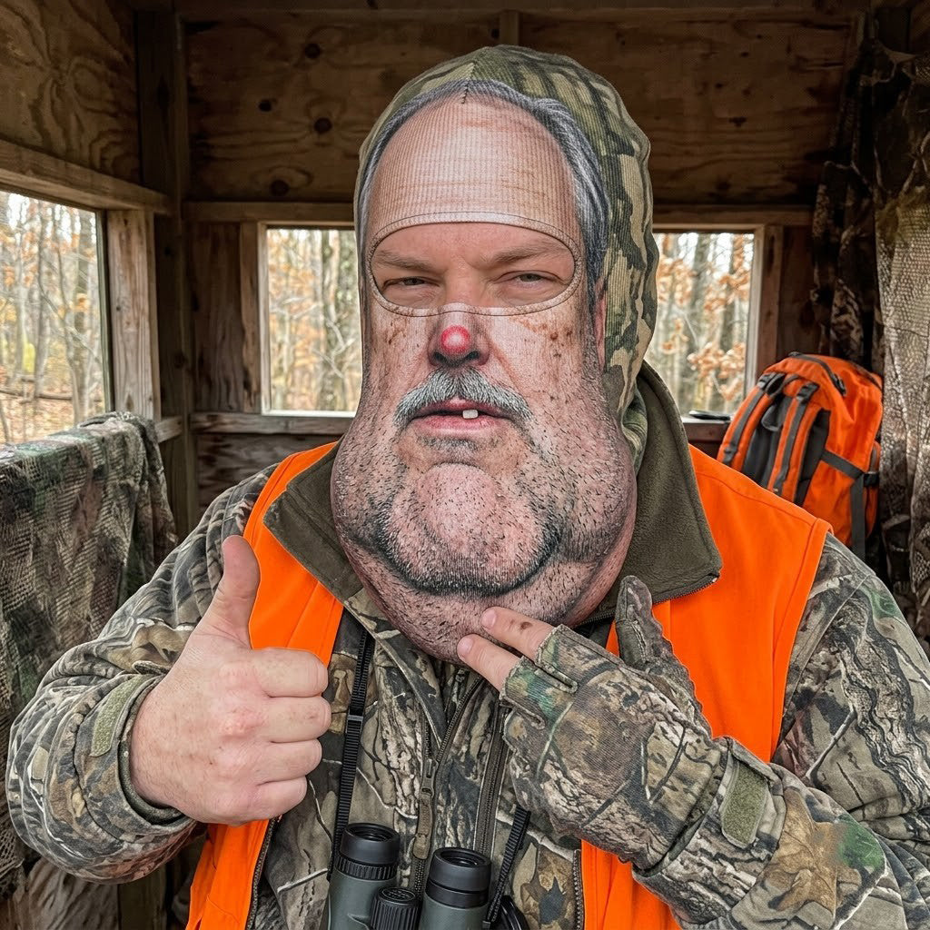 Hunting Funny Face Mask GFTOPND3475