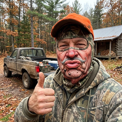 Hunting Funny Face Mask GFTOPND3475