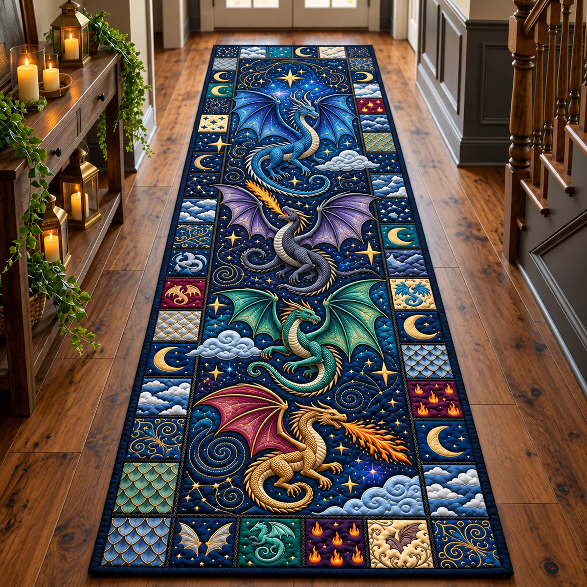 Enchanted Dragon Runner Rug GFTOPND3462