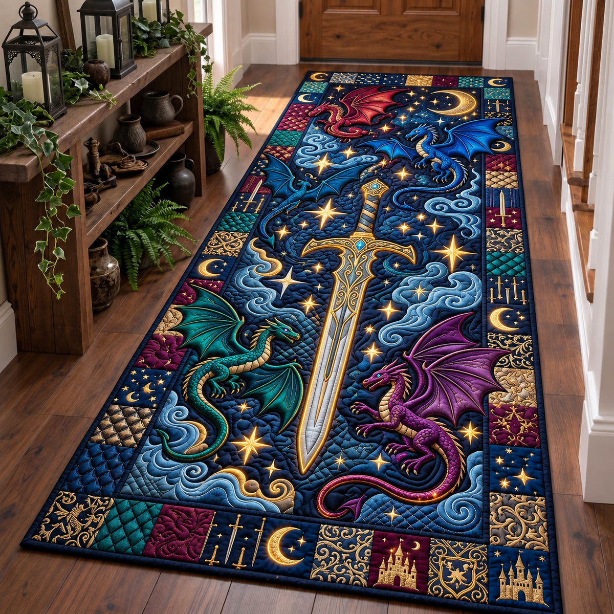 Starblade Dragon Runner Rug GFTOPND3464