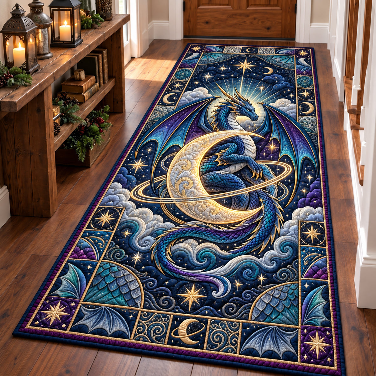 Galaxy Dragon Runner Rug GFTOPND3467