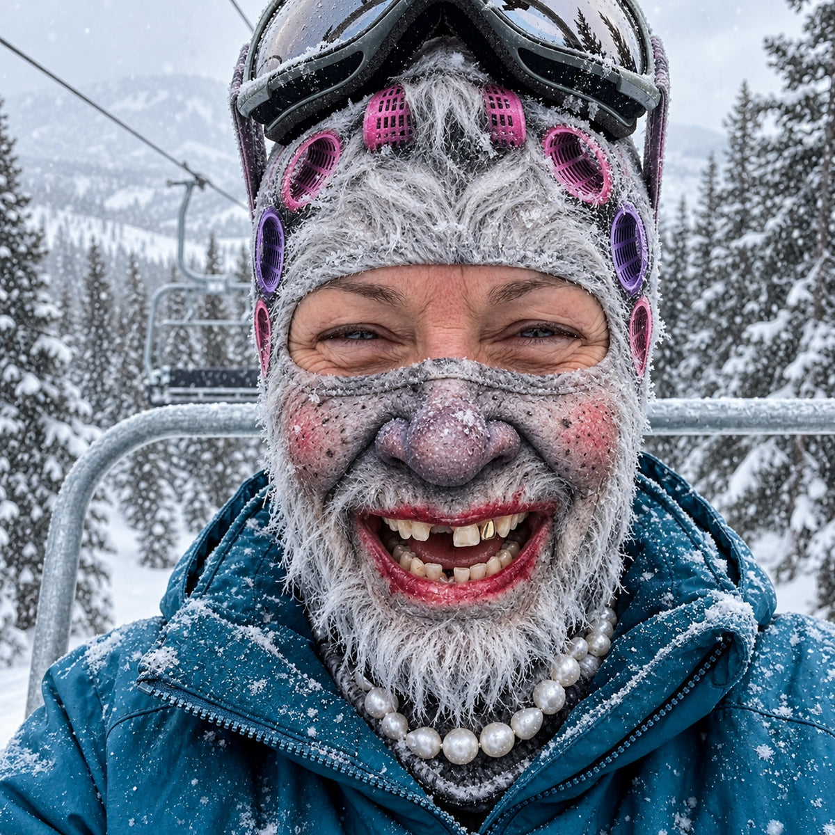 Yeti Funny Face Mask GFTOPND3490
