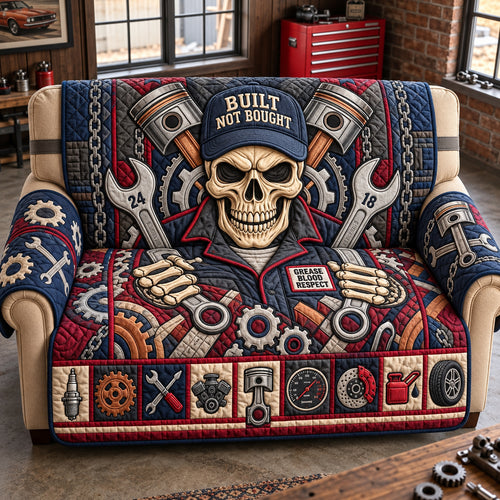 Built Not Bought Quilted Sofa Cover GFTOPND3509